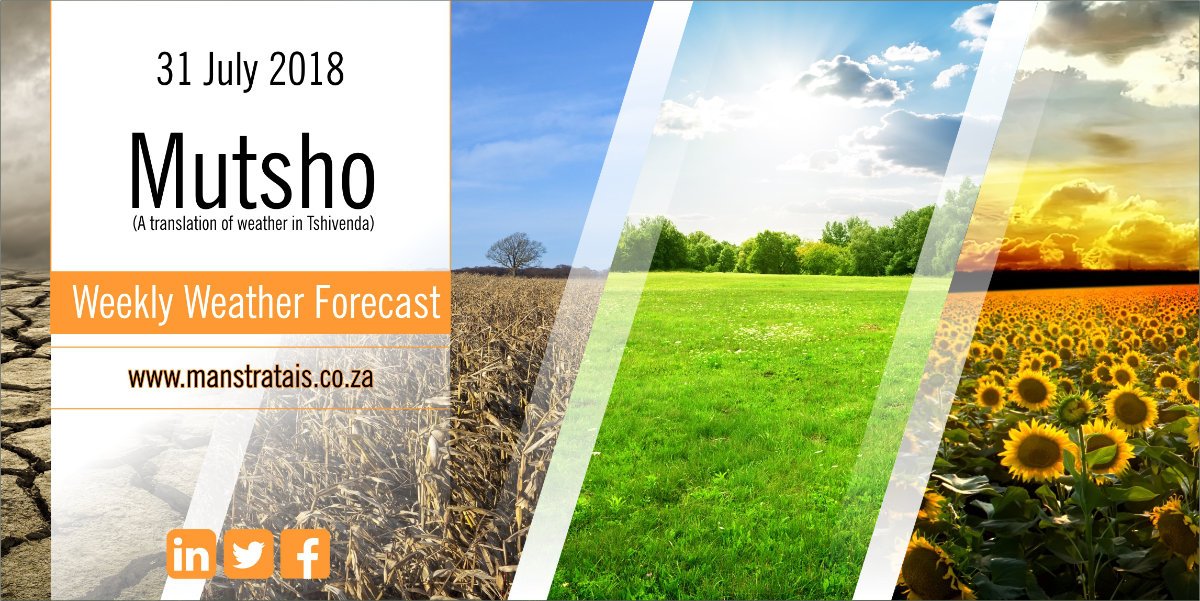 ManstratAIS's tweet photo. While another dry week is expected over South Africa, another major cold front is expected to make landfall... Read more.
https://t.co/QiOmywdS1b https://t.co/2vn21GMAgv