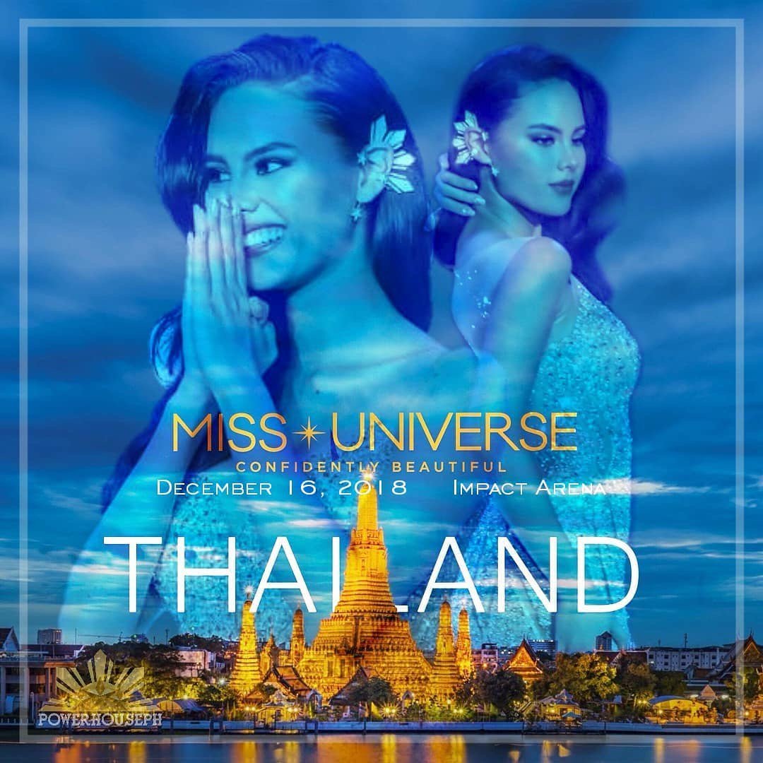 ryanpdy01's tweet photo. ITS OFFICIAL! Miss Universe 2018 to be held in Thailand, December 2018 👑 Lets show our support to our very own

Catriona Gray, PHILIPPINES 🇵🇭

#PHILIPPINES
#MissUniverse
#MUinTHAILAND

photo credits to the rightful owner ❤️ https://t.co/T2ZuYDAlTx