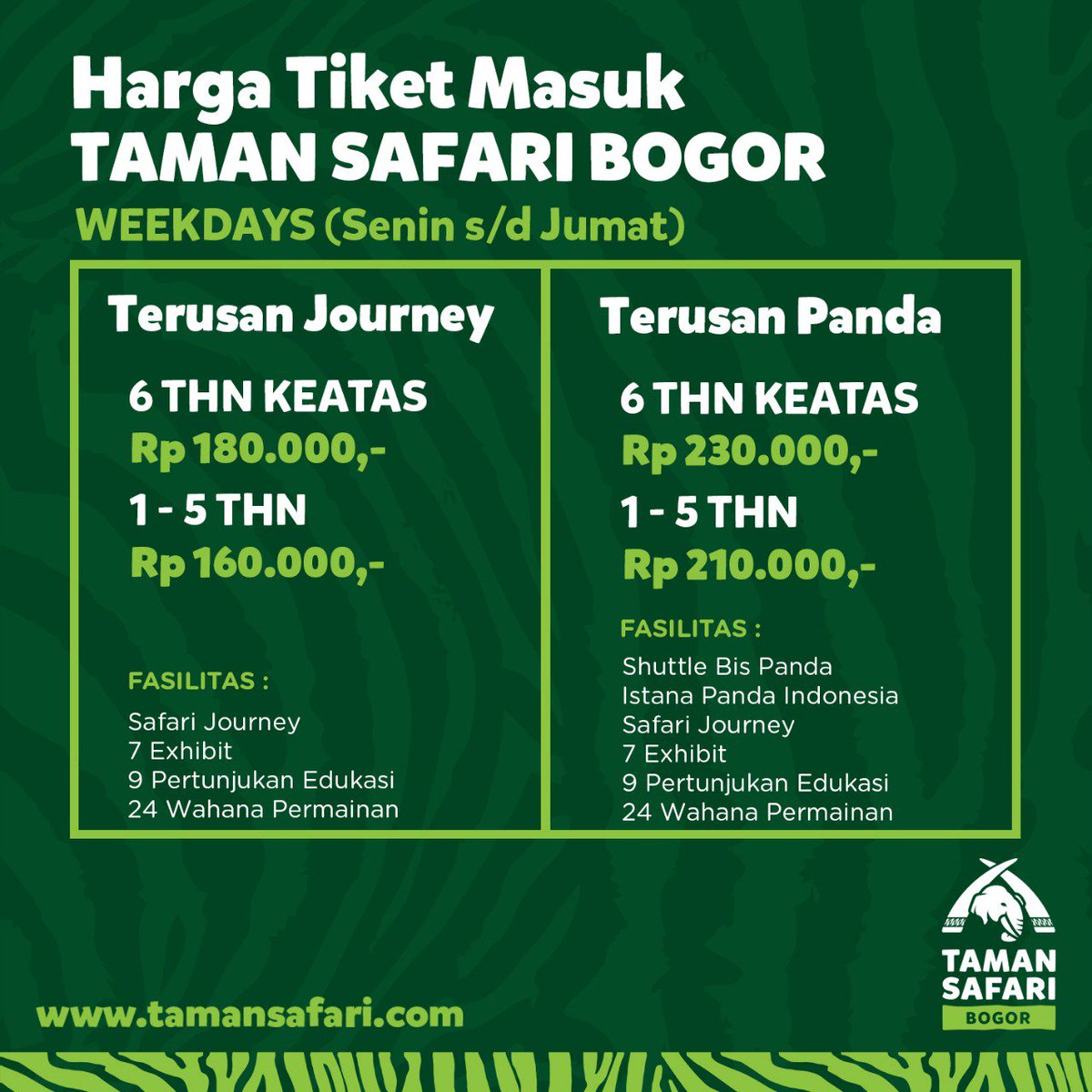 Harga Tiket Taman Safari Bogor Harga Tiket Masuk Jam Buka My Xxx Hot Girl