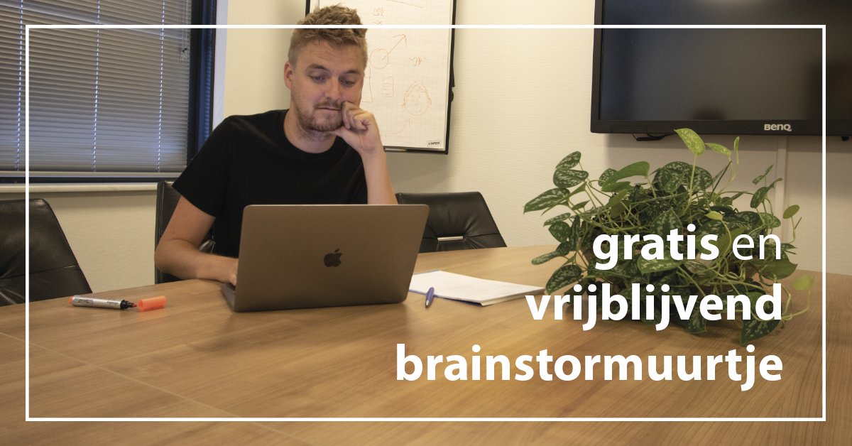Supertof! Je hebt een fantastisch idee. Maar hoe nu verder? 🤔
Denk er samen met ons over na tijdens een gratis brainstormuurtje! 👍
Vraag vrijblijvend aan ▸ vdp.gr/gratis-brainst…