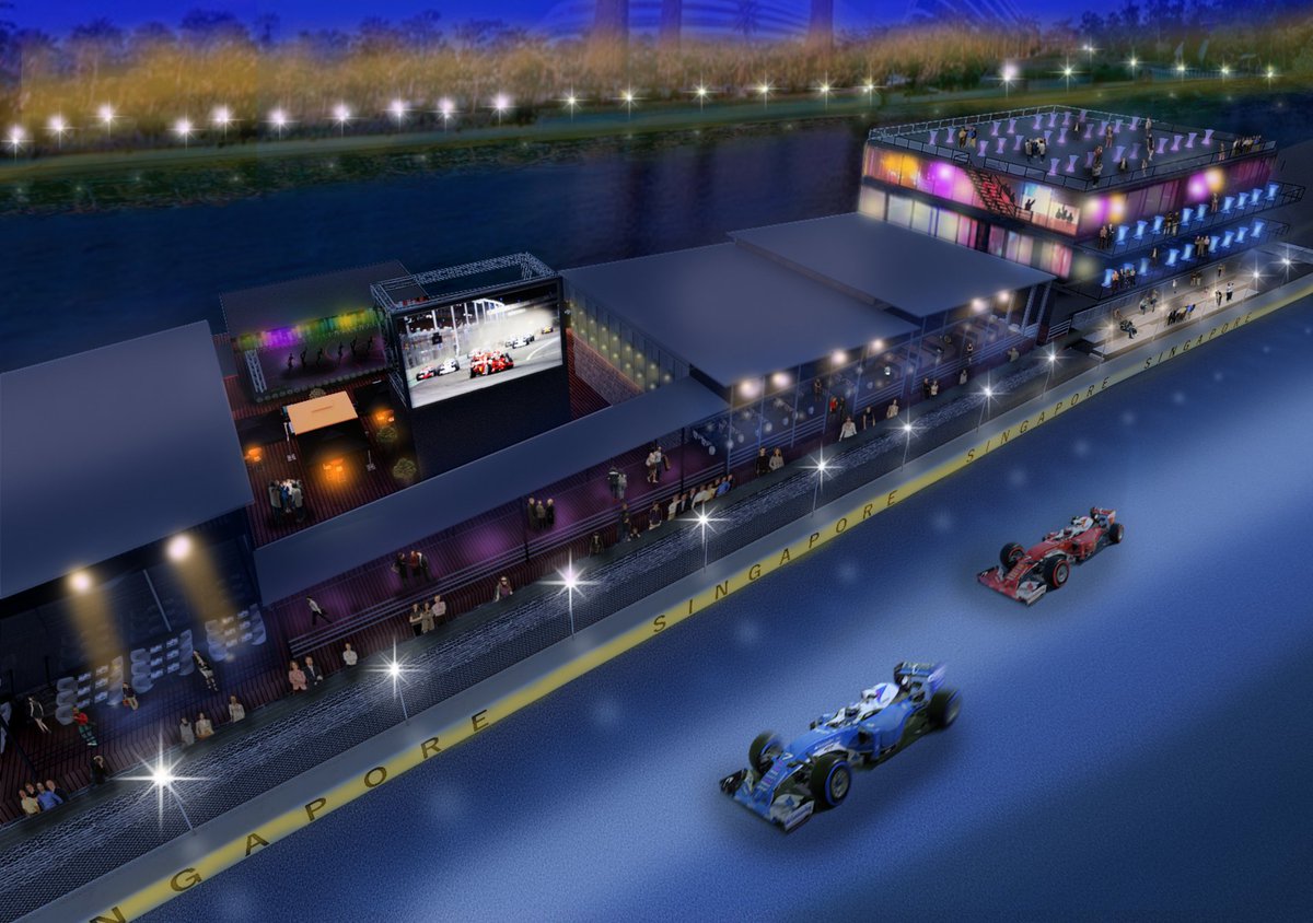bit.ly/SingaporeGPhos…: After signing an extension last year to continue to host the #F1NightRace for another four years, #SingaporeGP has thus revealed its most marvellous makeover to date: A transformed Sky Suite and a brand new concept called #Twenty3. #F1 | #Formula1