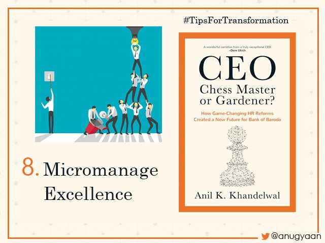 anugyaan's tweet photo. Micromanage Excellence
#TipsForTransformation
Read my article @LinkedIn https://t.co/uY532eJsZA
Get your copy here: https://t.co/iGVhD4anbI
#Leadership #CEOs #Transformation #HRD #teambuilding #culturechange #HumanResource @OUPAcademic https://t.co/ghmDxE1wtF