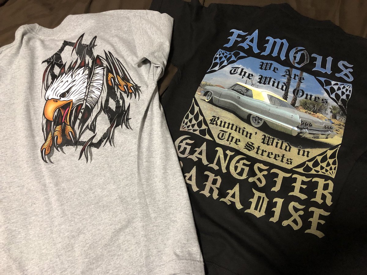 Deckeylandscape's tweet image. 久々に服買った！！
やっぱFamousとREBEL8好きやわ〜
どっちも一目惚れ(*´∀｀*)
#Famous #FSAS #REBELEIGHT #REBEL8