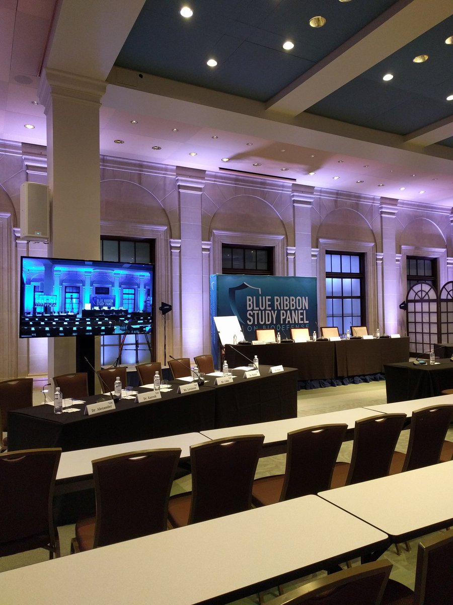 Ready to check out the Blue Ribbon Study Panel on Biodefense #Resilience #OneHealth
