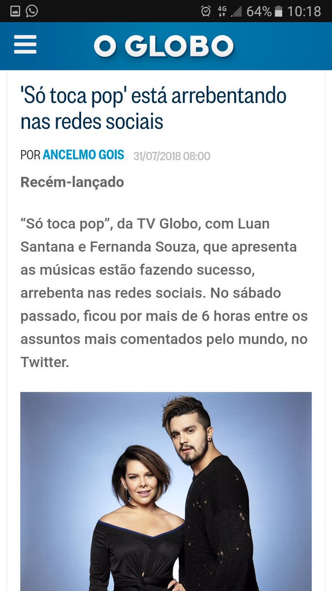#SoTocaTop 🔝💙🌍🎤📱📻📺