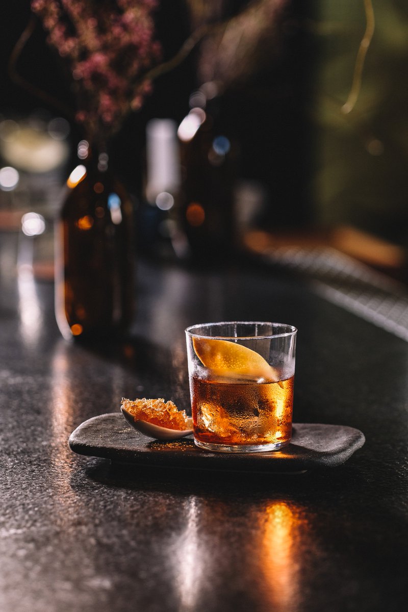 CraftLiquor_CLM's tweet photo. Meet the ‘Horonigai’. Loosely translated it means ‘bittersweet' in Japanese and couldn't be a more appropriate name for this negroni served two ways! The ‘Horonigai’ can be found on the new winter menu at #OutrageOfModesty and is the perfect way to calm the chill in your bones! https://t.co/tRfHrqTn8A
