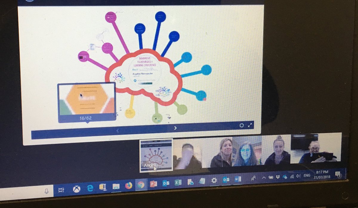 MyLearningTweet's tweet photo. Amazing Google Hangout with Innovative Technologies &amp; Learning Co-creation Team talking how our conference is traveling - I tell you what! It’s a gr8 conference we have coming 4 u! Details https://t.co/CgGRUOKPjb @Marissa_Saville @miss_martins @angie25 @Ipadkimmy @sarahtirtilas https://t.co/xcuPRPK4JP