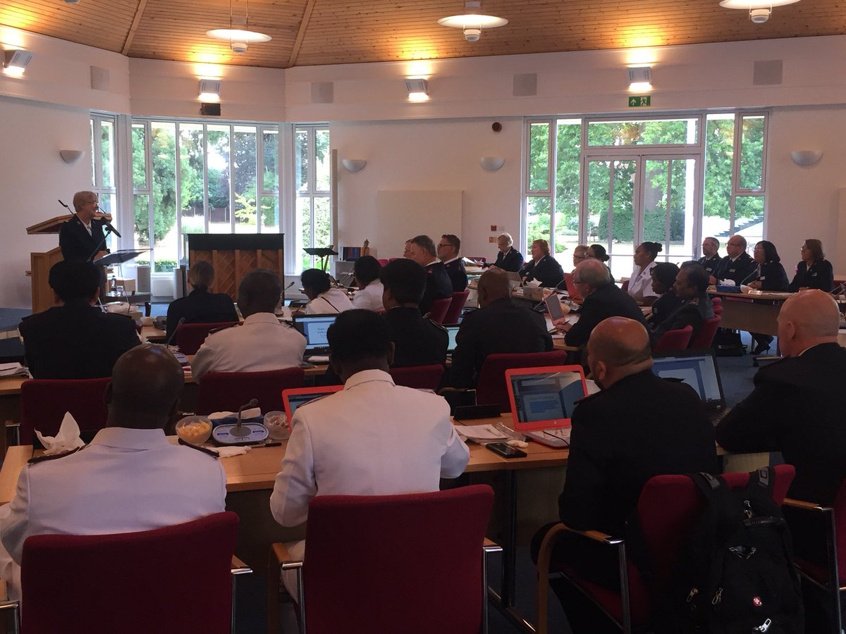 Commissioner Silvia speaks to session 238 at the ICO on Womenin Leadership.