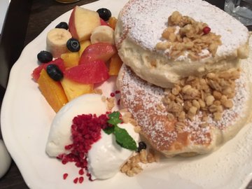 福岡の人気パンケーキ店 カフェデルソル で休日を満喫 Sweetsvillage スイーツビレッジ