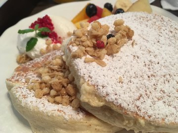 福岡の人気パンケーキ店 カフェデルソル で休日を満喫 Sweetsvillage スイーツビレッジ