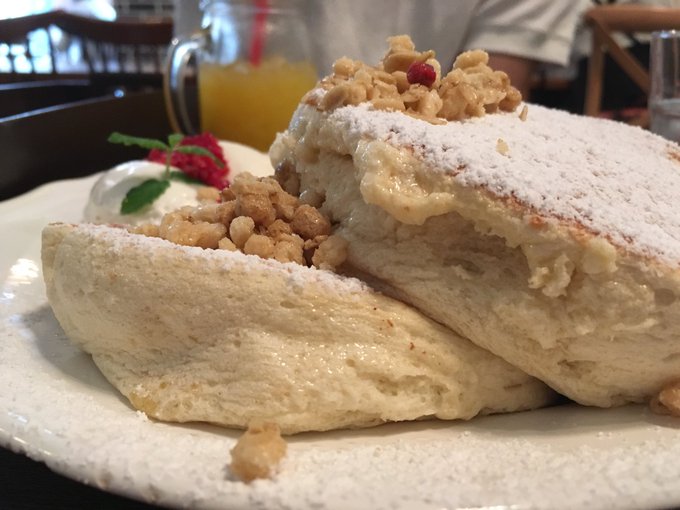 福岡の人気パンケーキ店 カフェデルソル で休日を満喫 Sweetsvillage スイーツビレッジ