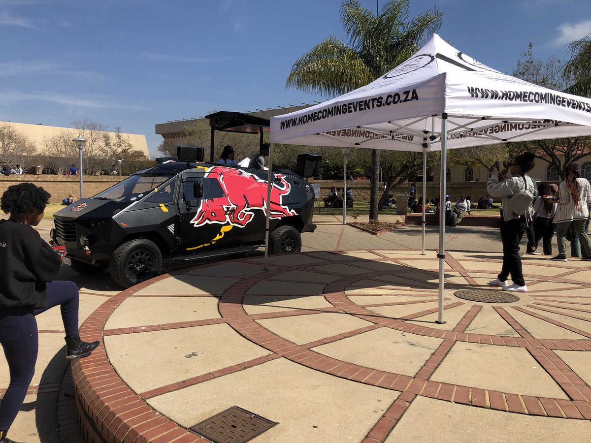 HomeComingEvent's tweet photo. Free @Oppikoppi tickets now at the Student center to be won! Bring a team of 4 and build a tent!
We also have discount codes for UP students 👌🏾
Join us NOW at the University of Pretoria where we have @DBNGOGO playing.
#Nomakanjani
#Oppikoppi
#eNextdoor https://t.co/CSzcSM98RA