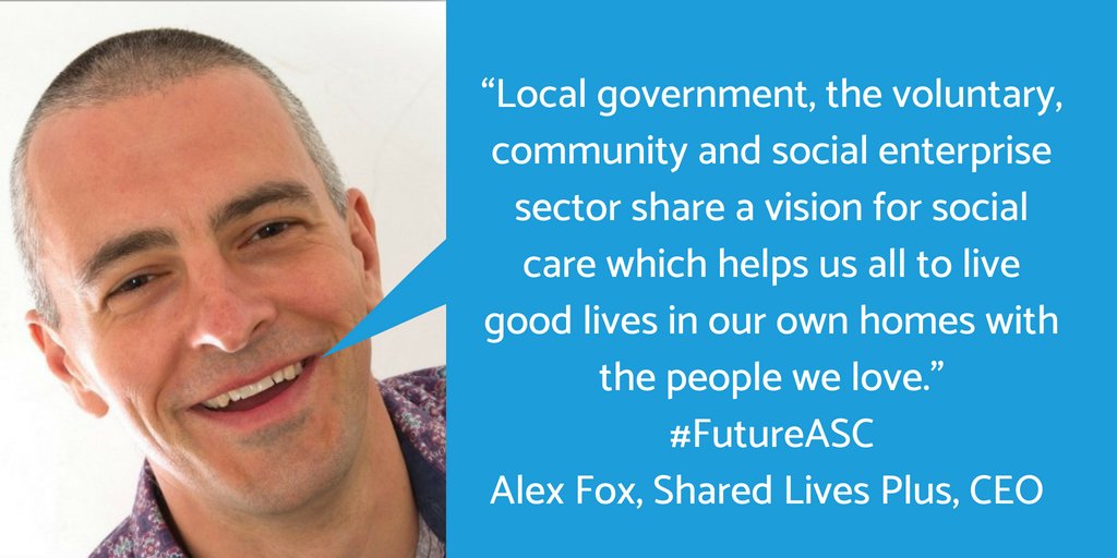 SharedLivesPlus's tweet photo. “#Localgov and the voluntary, community and social enterprise sector #vcse share a vision for #socialcare which helps us all to live good lives in our own homes with the people we love. Immediate investment is needed" @alexsharedlives @LGAcomms #FutureASC https://t.co/6hfwij1GDx https://t.co/J2K8s4OmVd