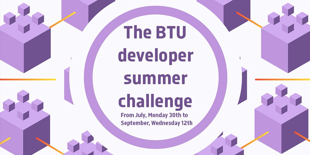 BtuProtocol's tweet photo. Si tu es développeurs, si tu connais des développeurs, fait tourner ce #quizz :
Le gagnant pourra faire intervenir @vidal007 dans son entreprise ou école le temps d'un après-midi en tant qu'expert #Blockchain !
https://t.co/pj1Oj33BCg #BookingTokenUnit #Recrutement #Dev https://t.co/gihEHVVdQX