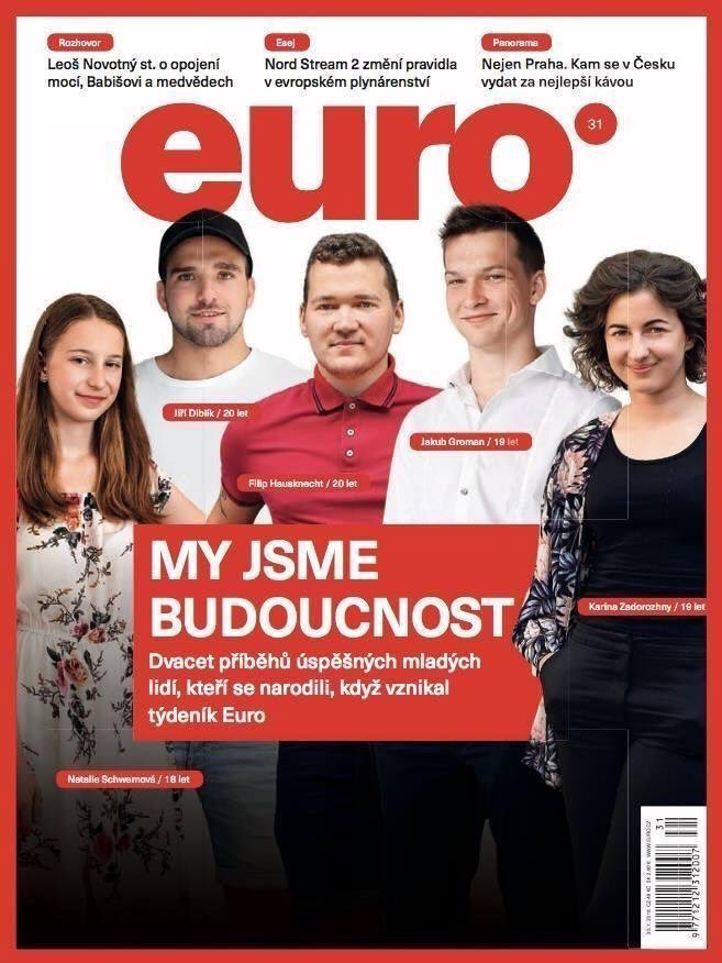 SCermakova's tweet photo. I never had any doubts that ny young innovators will be landing on the magazine covers. But it went faster than I ever’ve imagined! Hats down to @JaGrom! #TomorrowByDeloitte #deloitteinnovation #hackathon #generationz #leadership #deloittecz #deloitteczechrepublic #euro https://t.co/FQ7sodz4oc