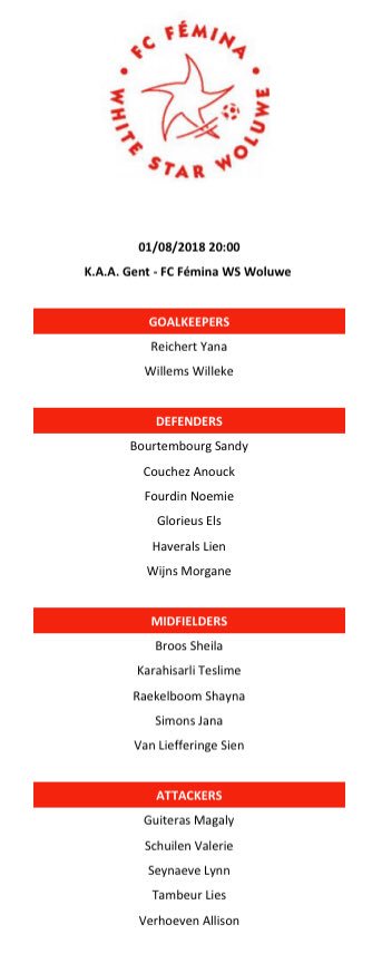 FWoluwe's tweet photo. Second friendly match
⚽️@kaagentladies 🆚 @FWoluwe
📆01/08/2018
⏰20:00
🏟Cmp Neptunus, Wondelgem
#FWSWoluwe #StrongerTogether 🤜🤛 https://t.co/Uze9WzDHIg