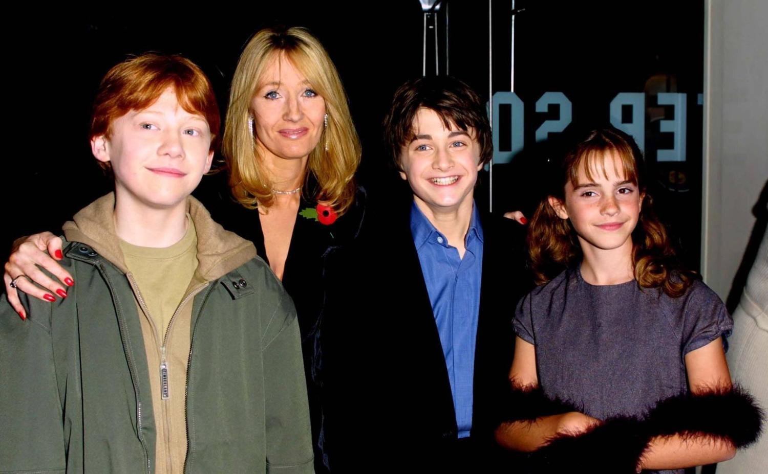 Happy birthday to the one and only J.K. Rowling! How adorable were Harry, Ron and Hermione back in the day? 