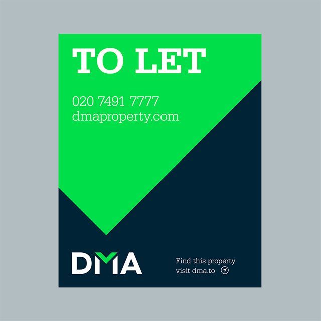 IglooLondon's tweet photo. Signage for DMA Property.
 The logomark has been designed to sit big and bold when applied to hoardings or signage with the option to use tight crops creating dramatic shapes. .
#logo #sign #signage #branding #identity #neon #pantone #property https://t.co/LSjm7VkEoy https://t.co/5XBjng0yCA