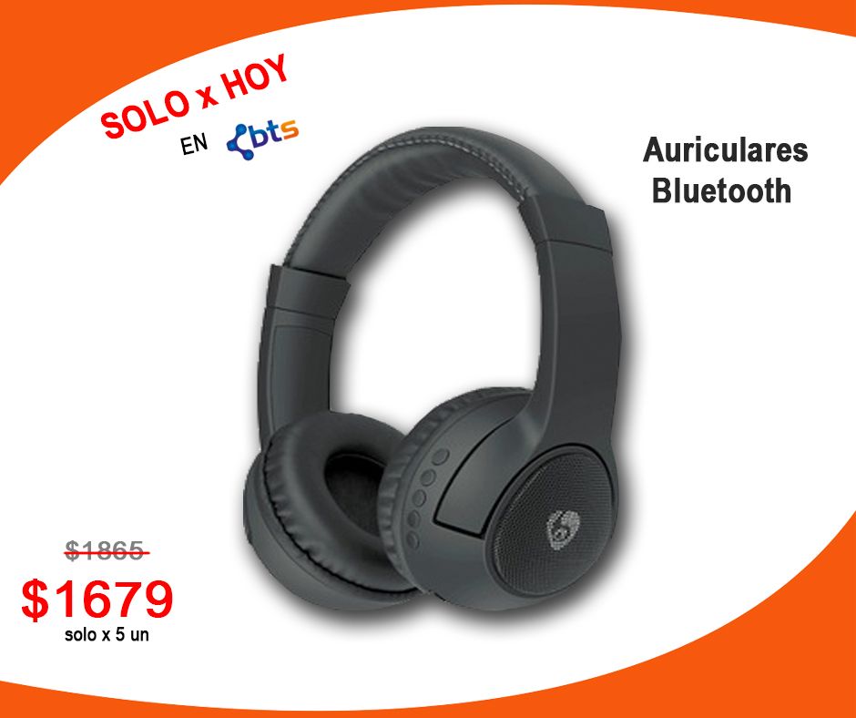 technobluetooth's tweet image. 🎉SOLO X HOY EN BTS🎉 Auricular Vincha Bluetooth 2x1🔥$1679🔥
😱😱Este Auricular también es Parlante😱😱A precio REGALADO 💰🎁
Solo en las primeras 5 Unidades😉 Dale es tuyo👉🏻 Dale Click&amp;gt;
articulo.mercadolibre.com.ar/MLA-739983114-…