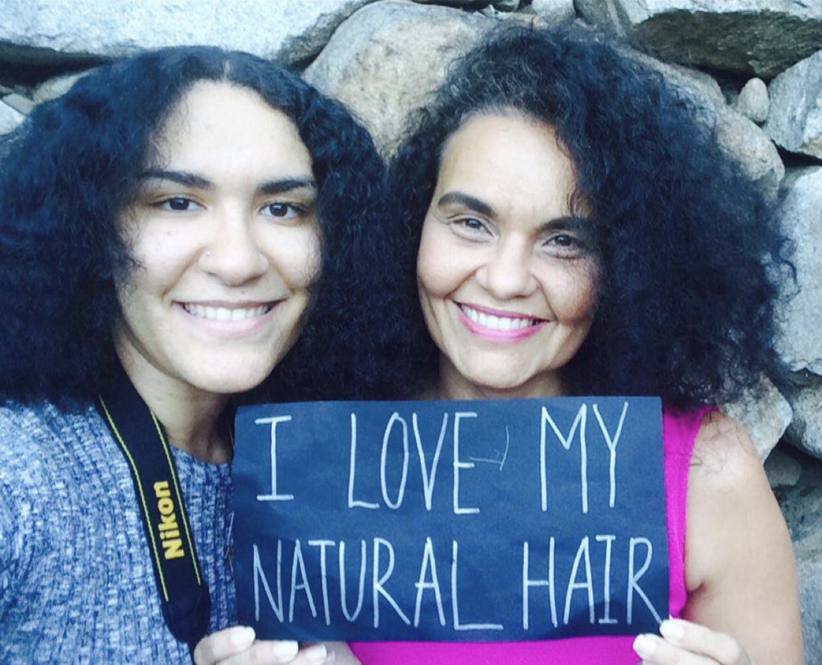 My niece did a major Uni essay. A montage of photos & women loving their curly hair. It's an affirmation of our culture, identity, uniqueness, beauty. IT IS EVERYTHING. And so we owe it to little brown girls with curly hair to see themselves MORE on tv, movies, mags & books.