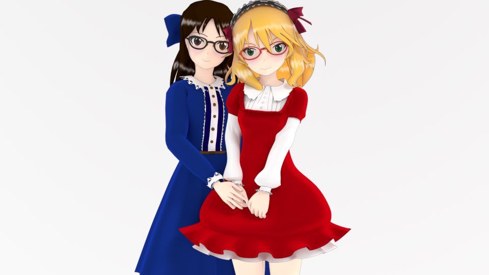 デレステのありす(と桃華とメガネ)
この2人好き
#橘ありす生誕祭
#橘ありす生誕祭2018 