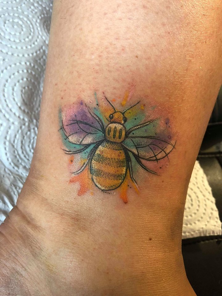 27 Precious Bee Tattoo Ideas to Inspire You Men  Women in 2023