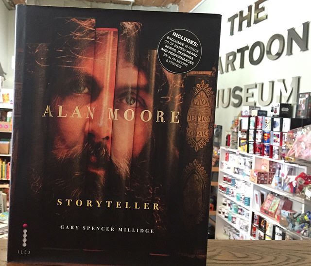 Cartoonmuseumuk's tweet photo. #makecomicsnotwar of the week is this impressive book about Alan Moore.
The author Millidge describes not only Moore’s high-profile bestsellers but also rarely seen experimental projects.
Individual works, from comics to magazine articles are accompanye… https://t.co/dU9y5G2dfj https://t.co/RFlaqihG3w