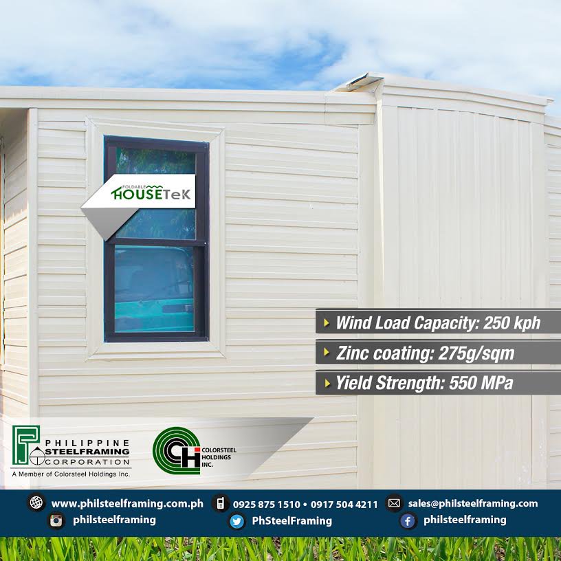 PhSteelFraming's tweet photo. Presenting Foldable HouseTek!
Foldable - It has strong foldable frames that can be reused
Flexible - It can be used as office, temfacil, farm house, etc.
Affordable - It is sold at a reasonable price
#psc #foldable #housetek #house #home #office #engineering https://t.co/alDDRzJ0kW
