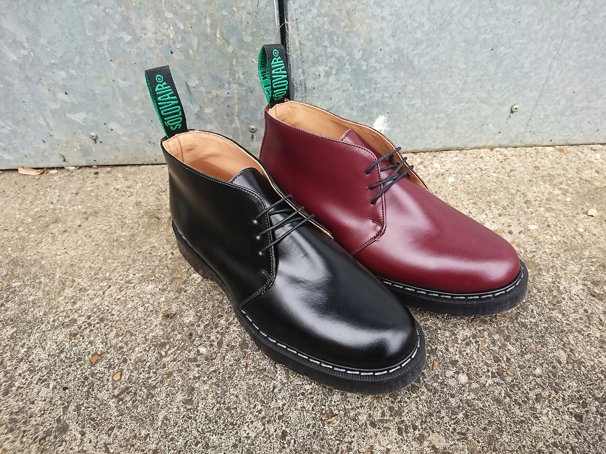 oxblood chukka