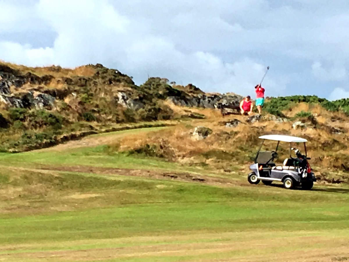 rhodri_huw's tweet photo. Men and women playing in seperate competitions at the same time!! 🏌️‍♂️🏌️‍♀️

Thankyou @bullbaygolfclub !!!

So simple. I’ll never ever work out why some people make such a fuss about it. Get over yourselves. #Sheplays2 https://t.co/eMsykHsES5