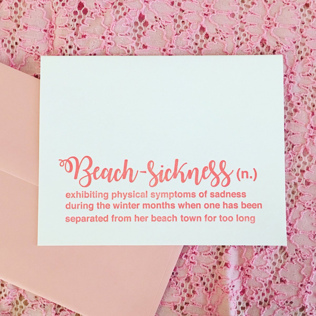 Pinkly_Perfect's tweet photo. Our best selling card summer after summer... 💕 https://t.co/JFcjFEYFLk