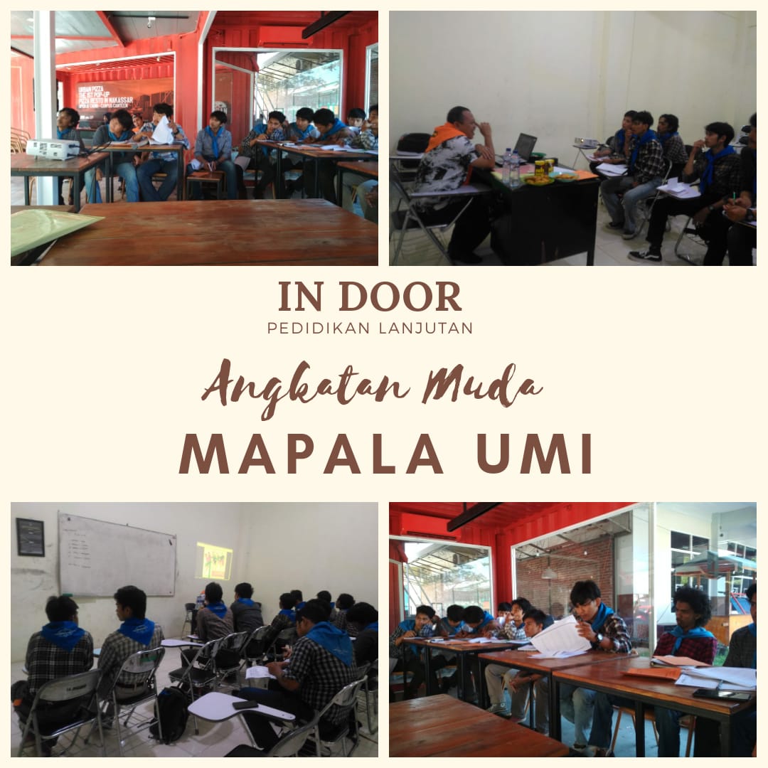 [Selasa, 31 Juli 2018]
Indoor Materi Pendidikan Lanjutan Angkatan Muda MAPALA UMI Makassar 
.
.
.
Ilmu yang diterima selama di ruangan, diharapkan dapat bermanfaat serta bisa di aplikasikan sebaik-baiknya selama di lapangan... 🙏
Salamaki' berproses !!!