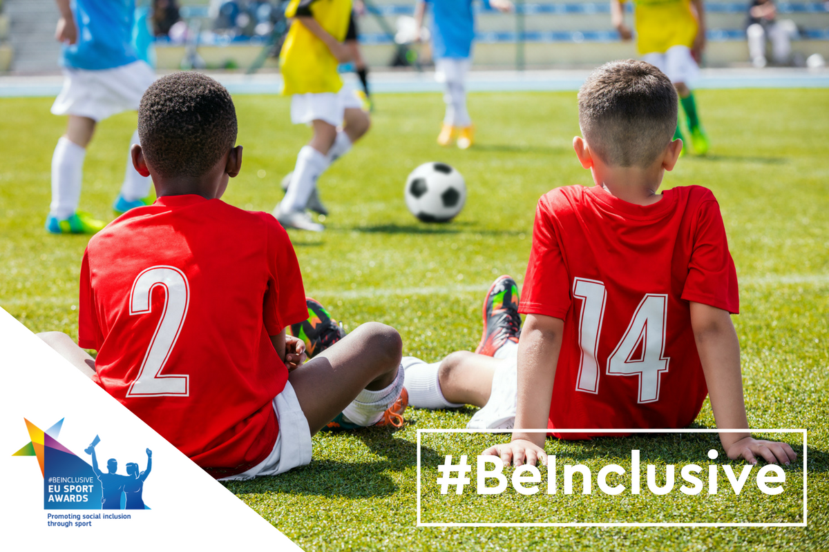EuSport's tweet image. The #BeInclusive EU Sport Awards help to achieve your sporting, social and inclusive goals: ec.europa.eu/sport/be-inclu…