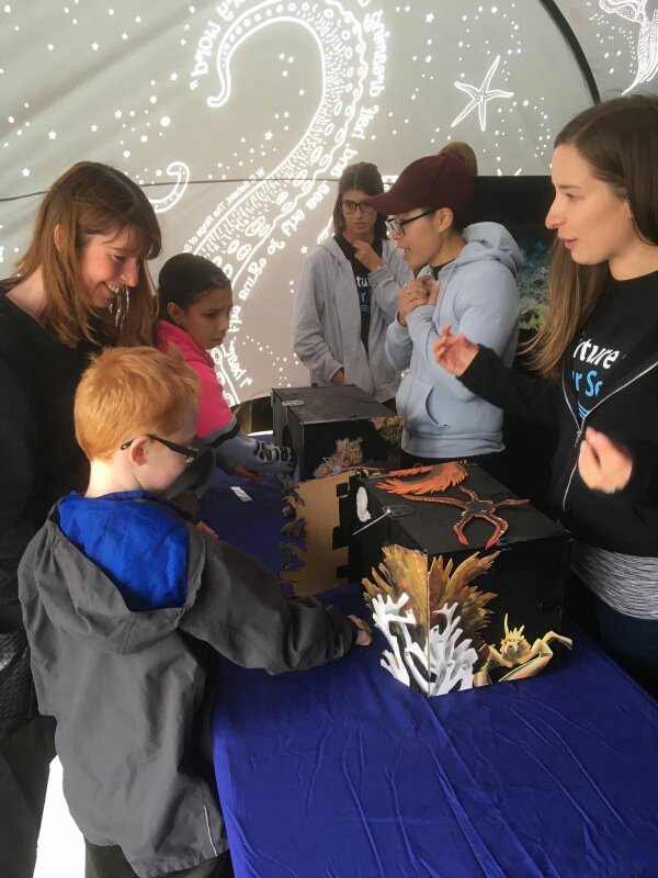 #H2020 <a href="/eu_atlas/">Eu_ATLAS</a> partner <a href="/LDeClippele/">Laurence De Clippele</a> is in Oban sharing art and corals with <a href="/futureofourseas/">futureofourseas</a> @incredoceans <a href="/Invisible_Dust/">Invisible Dust</a> <a href="/ScotMarineInst/">SAMS have moved to @SAMSoceannews</a>