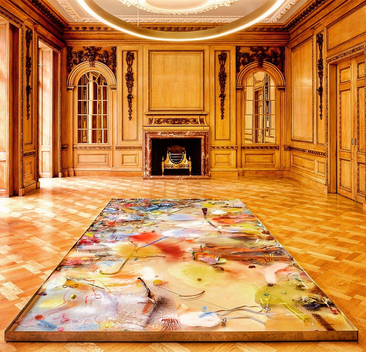 Stagesol's tweet photo. 2 years ago...
We installed a 4mx2m stainless steel tray in a #Mayfair property. We did this for #thesundaypainter gallery and their artist #SamaraScott, who then created the work Lonely Planet II.
#Wespeakstage
#bespoke #installation #lonelyplanet https://t.co/74oBPWMpJF