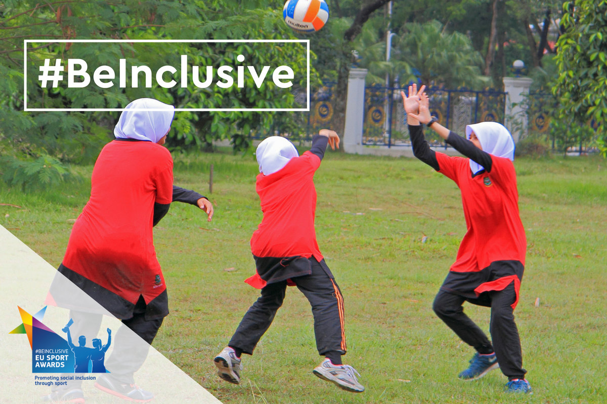 Challenge your organisation with #BeInclusive EU Sport Awards to support your #inclusive project: ec.europa.eu/sport/be-inclu…