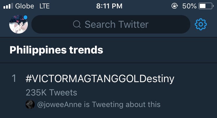 piecesofchi's tweet photo. And he’s back. 
#VictorMagtanggolDestiny https://t.co/xiBJ1EyCgm