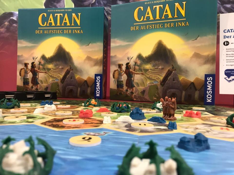 Primeras imágenes del próximo título de Catan - El Auge De Los Incas 🤤