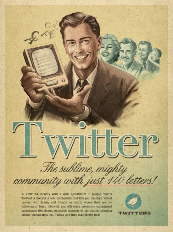 larrykim's tweet image. #TuesdayThoughts: 😃 What if #SocialMedia was around in the 1940s?