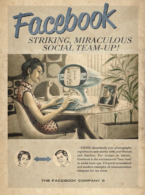 larrykim's tweet image. #TuesdayThoughts: 😃 What if #SocialMedia was around in the 1940s?