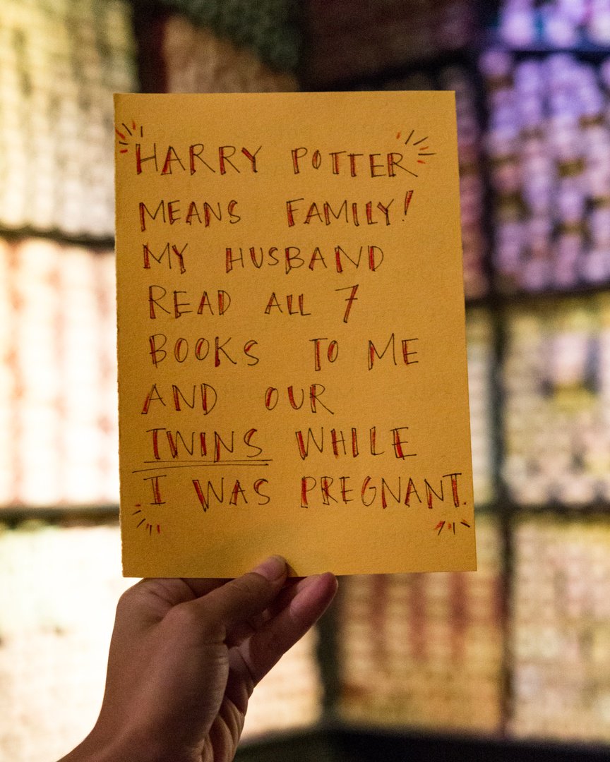 wbtourlondon's tweet photo. "What does Harry Potter mean to you?"⚡️ Our visitors shared their answers to this question - tell us yours in your reply! #HappyBirthdayHarryPotter https://t.co/qcnrPVxkDj