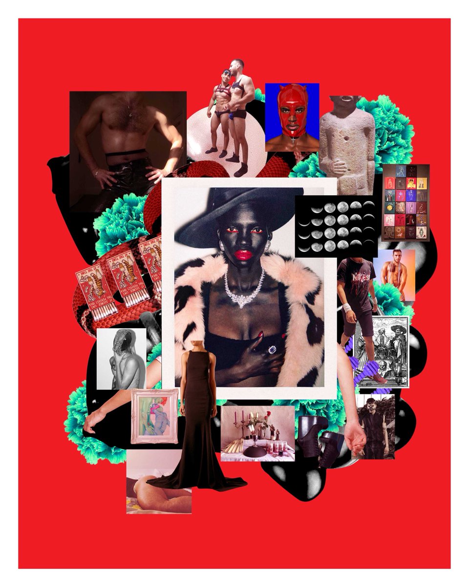 rogelio_cda's tweet photo. Me pongo fina 🐅🖤🍀🎵✨
#collage #queerart #matches #menunderwear #harness #couture #tarot #bear #daddy #brujeria #vogueitalia #moon #bondage #latex #boots #chacal #meninthongs #beard #jewellery #hechizera #briefs #exterface #bottom #polaroid https://t.co/hvTIzbU78C