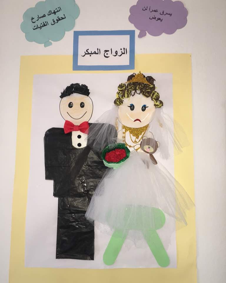 max_f_diana's tweet photo. "#EarlyMarriage steals our lives"
"Early marriage is a severe violation against women's rights."
This is what #Syria|n women say in a @unfpasyria -supported centre in #TalRefaat responding to needs of displaced from #Afrin.
#EndGBV https://t.co/cDD1WEP4LL