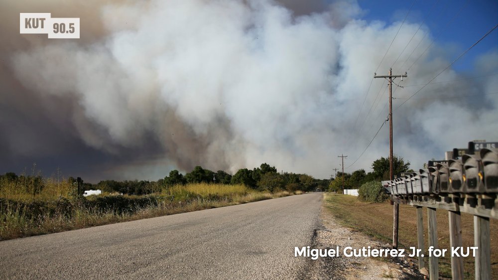 KUT's tweet photo. It's been a bad year for wildfires in Texas. It will probably get worse. https://t.co/kKKZ8HKJax https://t.co/mbCHEnp7YX