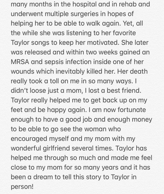 andrewsrep24's tweet image. “REP”PING IN MEMORY OF MY MOM! PLEASE READ AND RT!! 
Pittsburgh: section F2 row 4 seats 16-18

Atlanta night 1: section N row 19 seats 15-16

Atlanta night 2: section M row 11 seats 29-30
@taylornation13 @taylornation13 #repTourPittsburgh #reptourAtlanta #ReputationStadiumTour