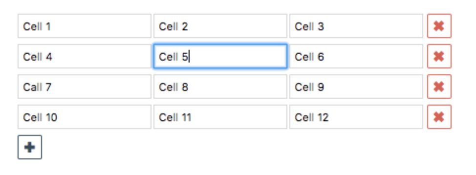 JavaScriptDaily's tweet image. SimpleDataTable: A Simple Data Table Control with No Dependencies - github.com/piecioshka/sim…

🏁 Lazy loading of data (you can load data whenever you can)
🏁 Custom skins
🏁 Support custom events (update, add, remove)
🚧 Dynamically changes input field based on data type
