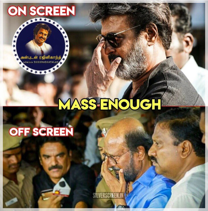 DheenadayalanDD's tweet photo. #Mass_Enough❤️
@rmmoffice @v4umedia1 @rajinikanth @rajinifans @rajumahalingam @RIAZtheboss @mayavarathaan @soundaryaarajni https://t.co/nTb6GezIzJ
