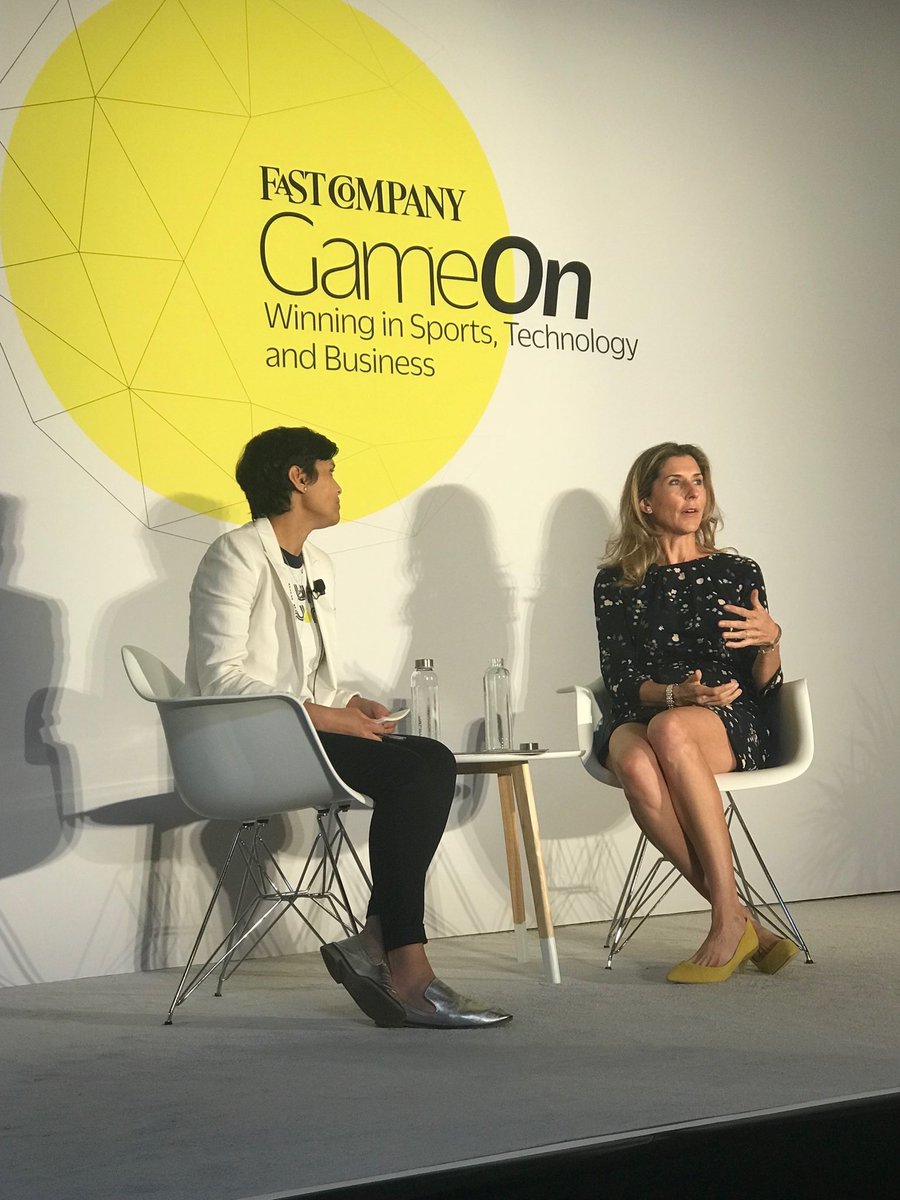 thank you Stephanie and FastCompany for letting me be part of the GameOn conference . I had a fab time 🎾