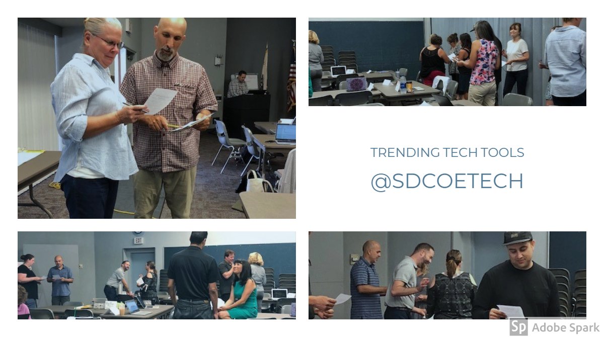 SdcoeTech's tweet photo. Our first Trending Tech Tools for Learning session! Great to see so many teachers taking part of their summer to explore the latest tech! #ITS_ProfLearn #edtech https://t.co/44q55BuUCm