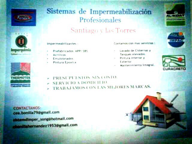 CHA_BS's tweet image. @VillaCoapaMX @PUBLINEGOCIOSDF Que las lluvias no te tomen por sorpresa,somos una empresa seria especializada con mas de 30 años de experiencia,contactanos presupuestos sin costo CDMX y area conurbada.